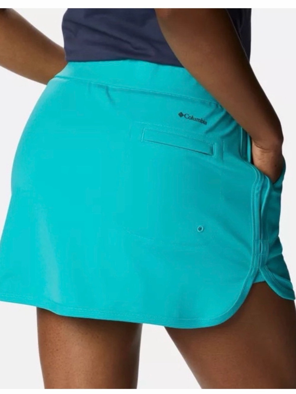 Columbia Teal Active Skort with Pocket